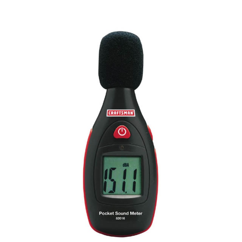 3482016 – SOUND LEVEL METER DIGITAL POCKET SIZE 40-130DB REQUIRES 9V BATT