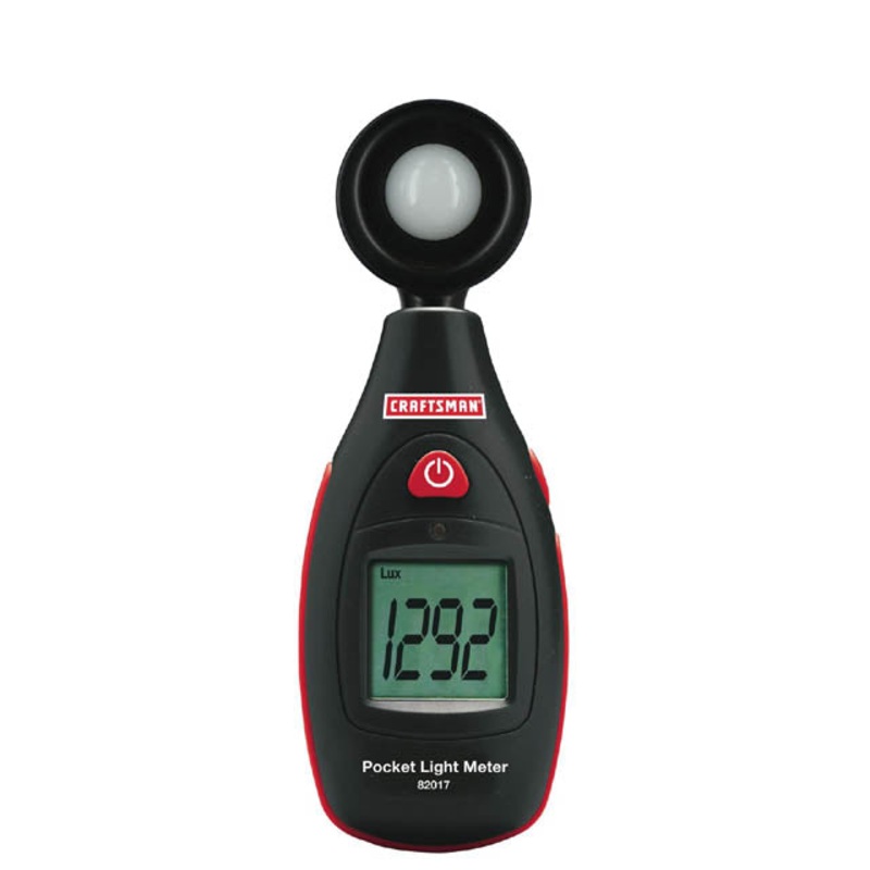3482017 – LIGHT METER 0-4 000FC 0-40 000Lux REQUIRES 9V BATTERY