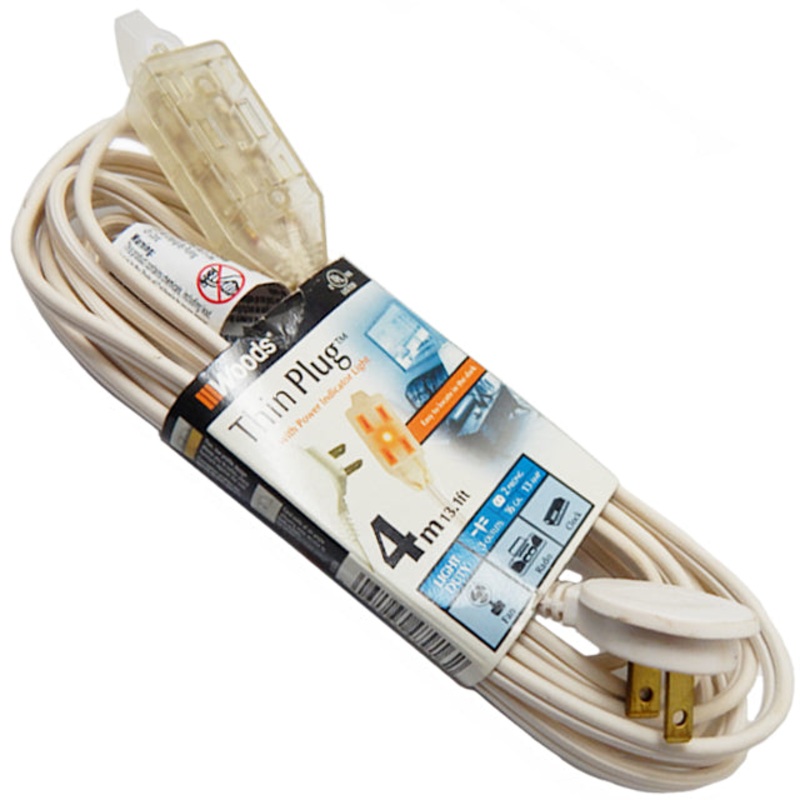47916 – EXTENSION CORD 2/16 13FT RA 13A 125V 1625W 3 OUTLETS