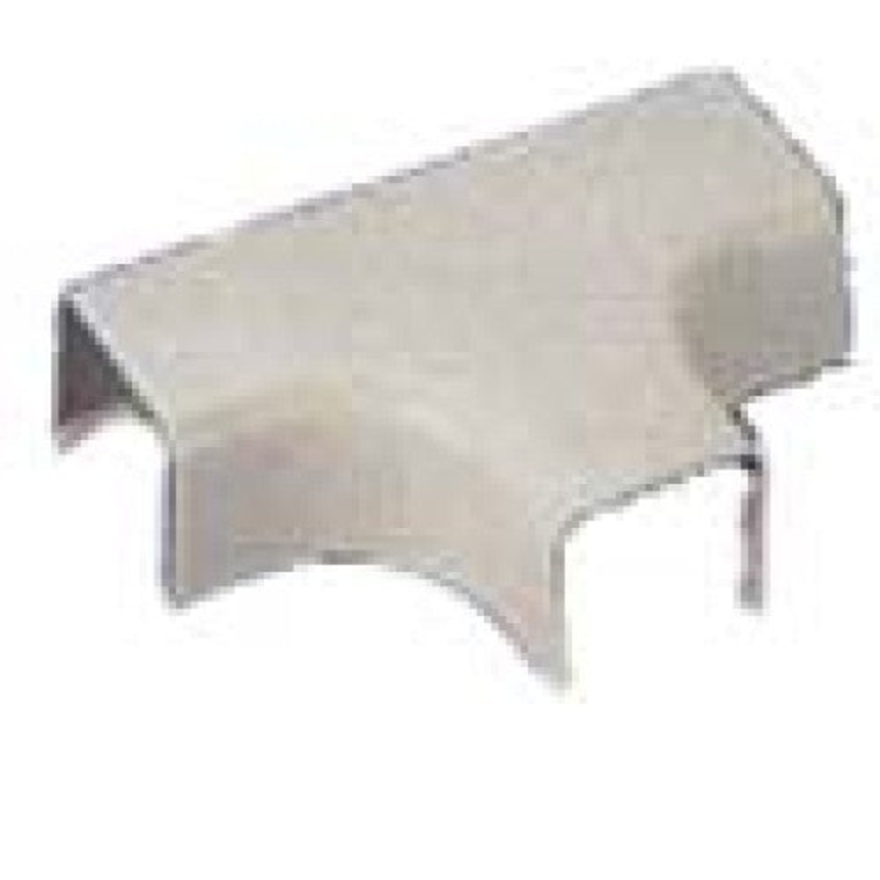 9508 – RACEWAY T CONNECTOR 1.5IN FLAT WHITE