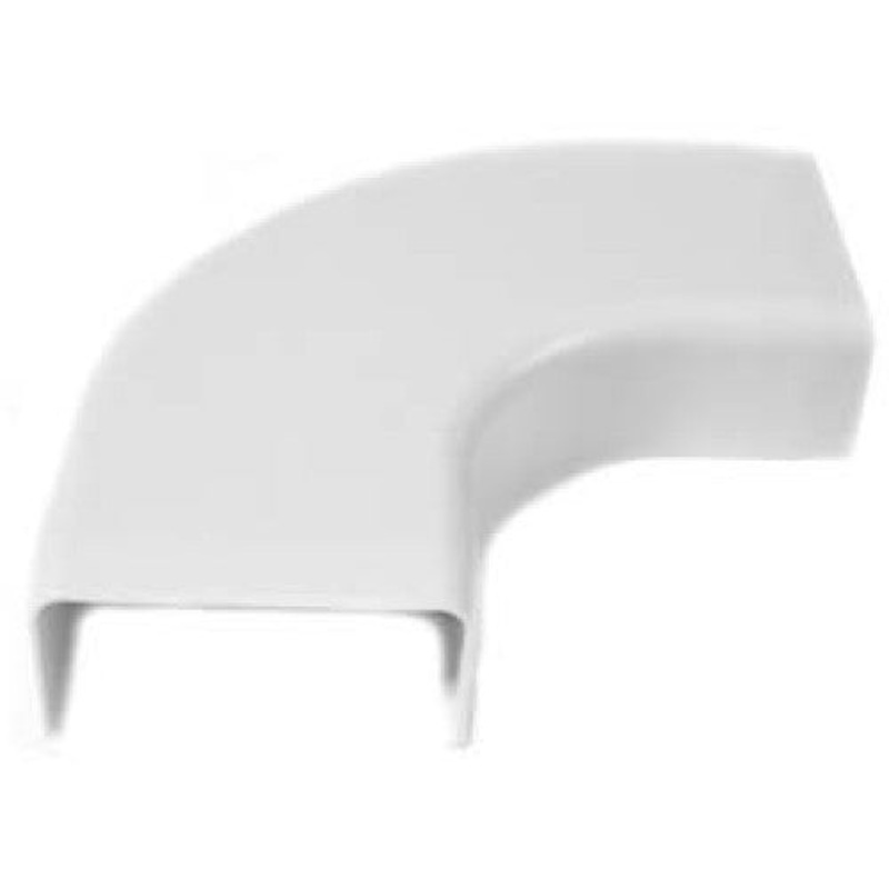 9510 – RACEWAY SIDE ELBOW 1.5IN FLAT WHITE