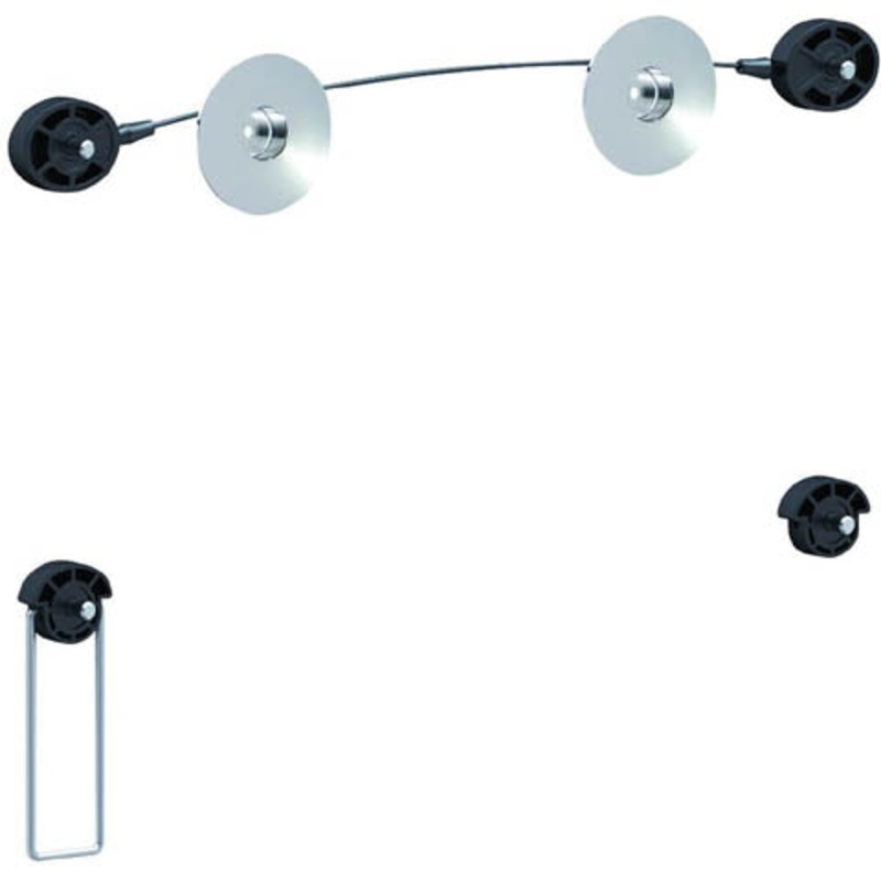LED-1000 – TV WALLMOUNT 32-44IN FIXED 50KG ULTRA SLIM