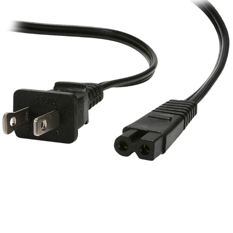 PAC9-1007-BLK – CHEATER CORD 2/18 10FT POLARIZED SOCKET BLK