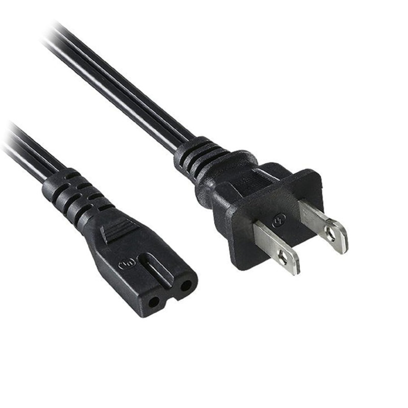 PYBJ-1241 – CHEATER CORD 2/18 15FT POLARIZED SOCKET BLACK