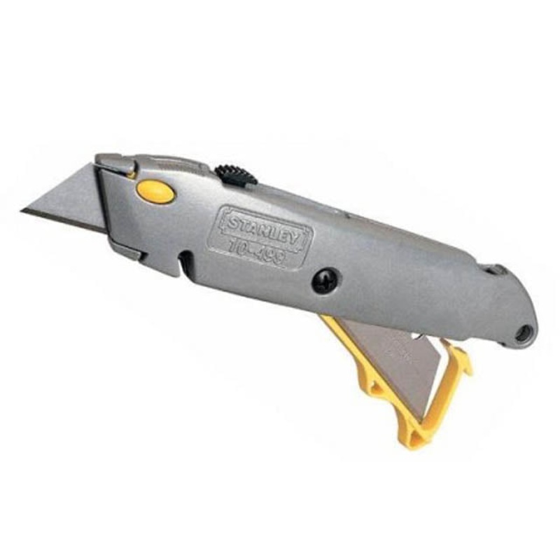 10-499 – KNIFE UTILITY 6IN METAL BODY 2-SIDED RETRACTABLE BLADE