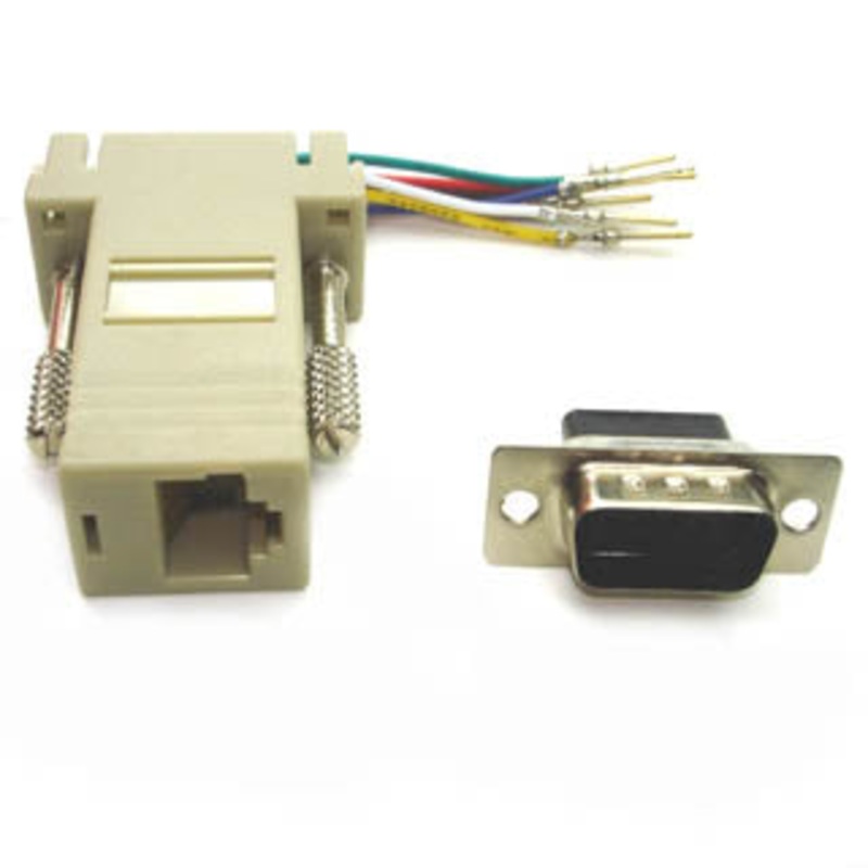 1175 – MODULAR ADAPTER DB9M/RJ45 8P8C