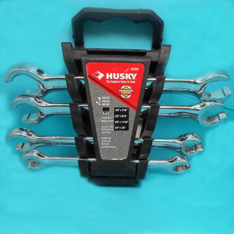 45006 – WRENCH DOUBLE OPEN END SAE 4PCS/SET ASSORTED SIZES
