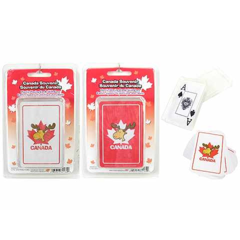 62164 – CANADA SOUVENIR PLASTIC PLAYING CARD