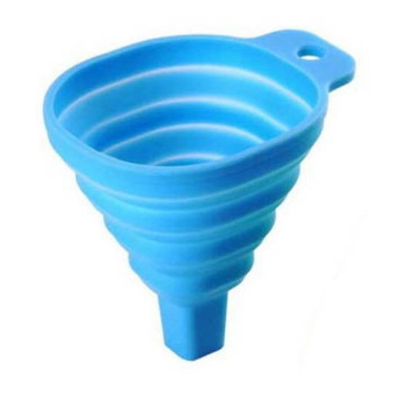 91250 – FUNNEL COLLAPSIBLE SILICONE LARGE ASSORTED COLORS
