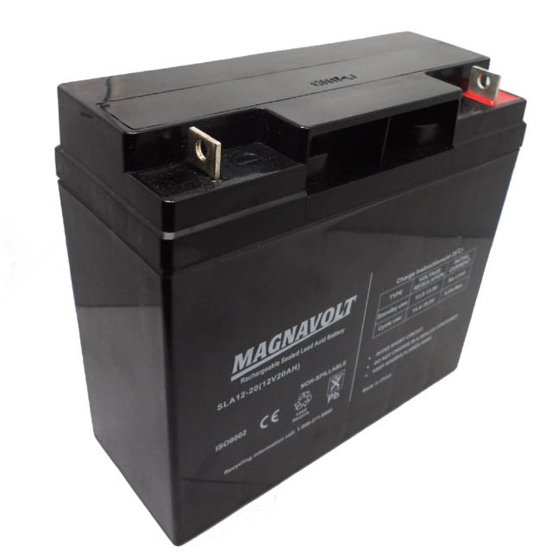 BTSSLA12-20 – BATTERY LEAD ACID 12V 20AH BOLT 7.08X3X6.50IN(LXWXH)