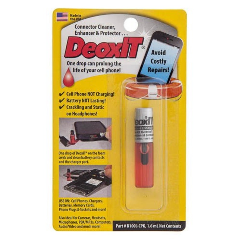 D100L-CPK – DEOXIT CONNECTOR CLEANER 1.6ML ENHANCER AND PROTECTOR