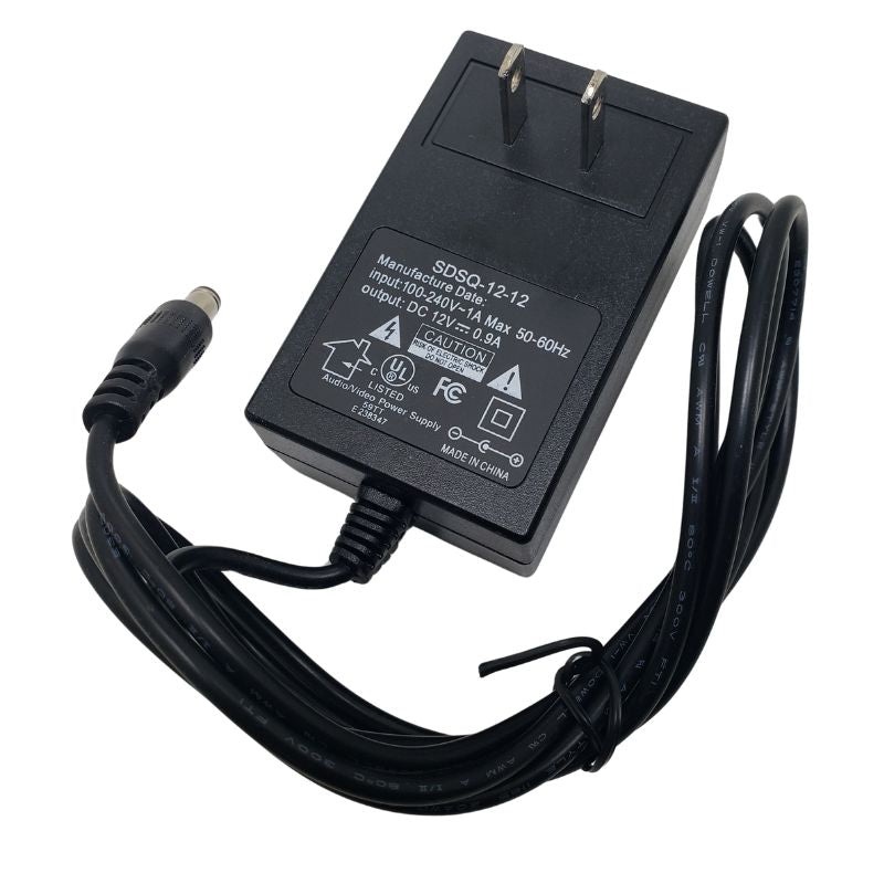 SDSQ-12-12 – PSU SW 12VDC 0.9A 2.1MM C+ INPUT:100-240VAC