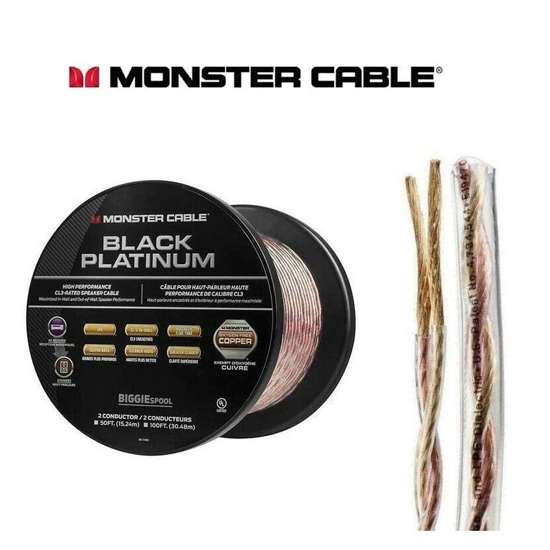 140129-00 – SPEAKER WIRE AWG 16 DLX 500FT CL3 MONSTER CABLE