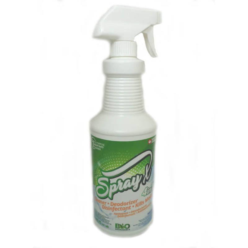 400072 – DISINFECTANT CLEANER 946ML BIO DEGRADABLE 4 IN 1