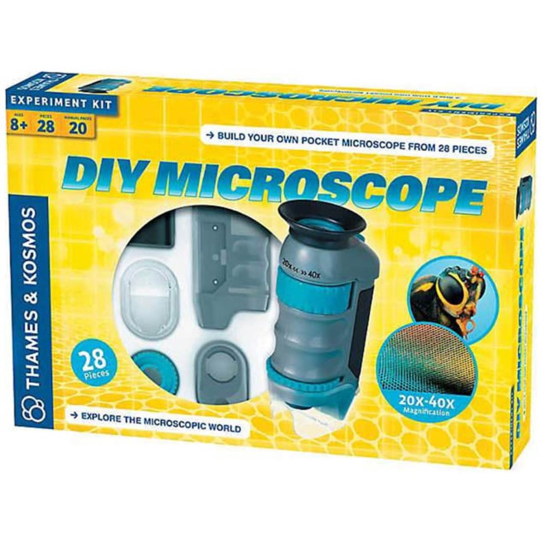 634025 – DIY POCKET MICROSCOPE KIT 28PC
