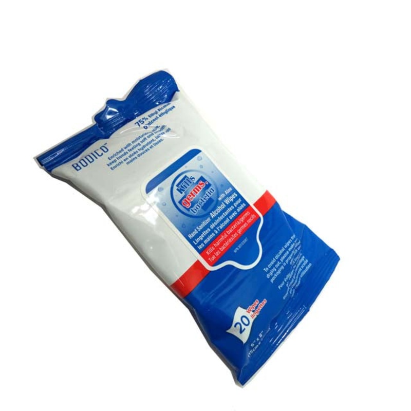 82670 – ETHYL ALCOHOL WIPES 6X8INCH 75% ALCOHOL DISINFECTANT WIPES (20 pcs/pkg)