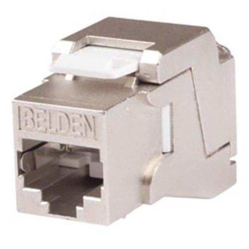 AX108297 – KEYSTONE JACK CAT6A SHIELDED 110 180DEGREES NEEDS PUCHDOWN TOOL