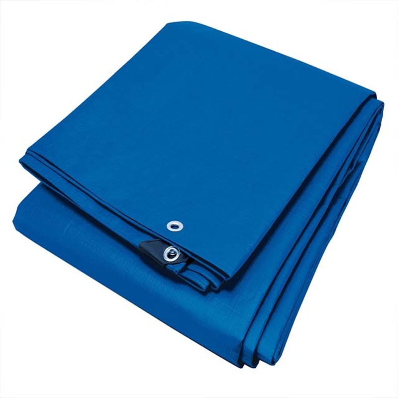 PT810 – TARP WOVEN POLYETHYLENE 7.50FT X 9.67FT BLUE