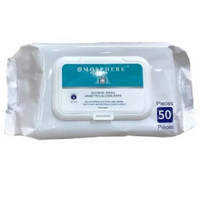 QPT-5053F-50 – ISOPROPYL ALCOHOL WIPES 6X7INCH  (50 pcs/pkg)
