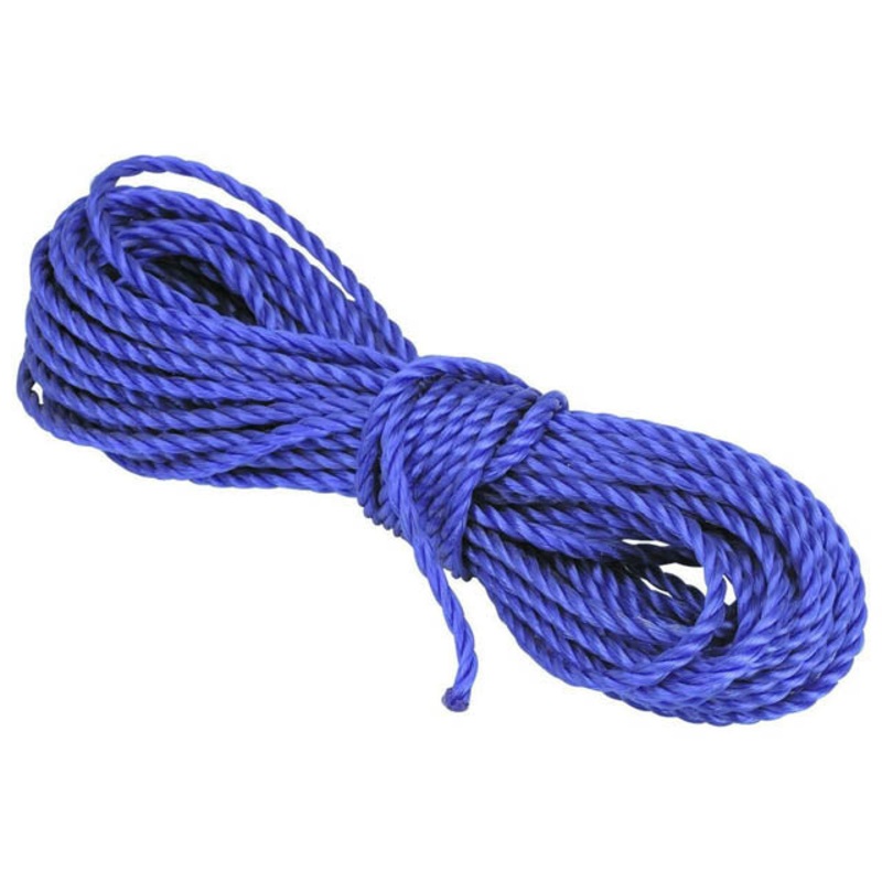 TWERS20 – ROPE POLY TWISTED 20FT ASSORTED COLORS ALL PURPOSE