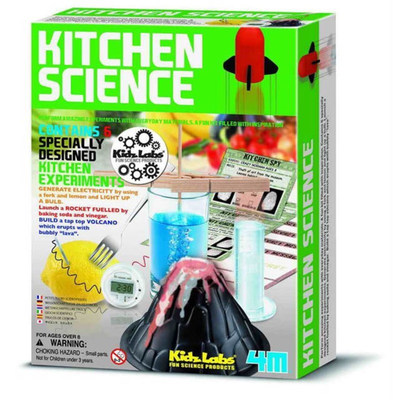 00-03296 – KITCHEN SCIENCE CONTAINS 6 EXPERIMENTS