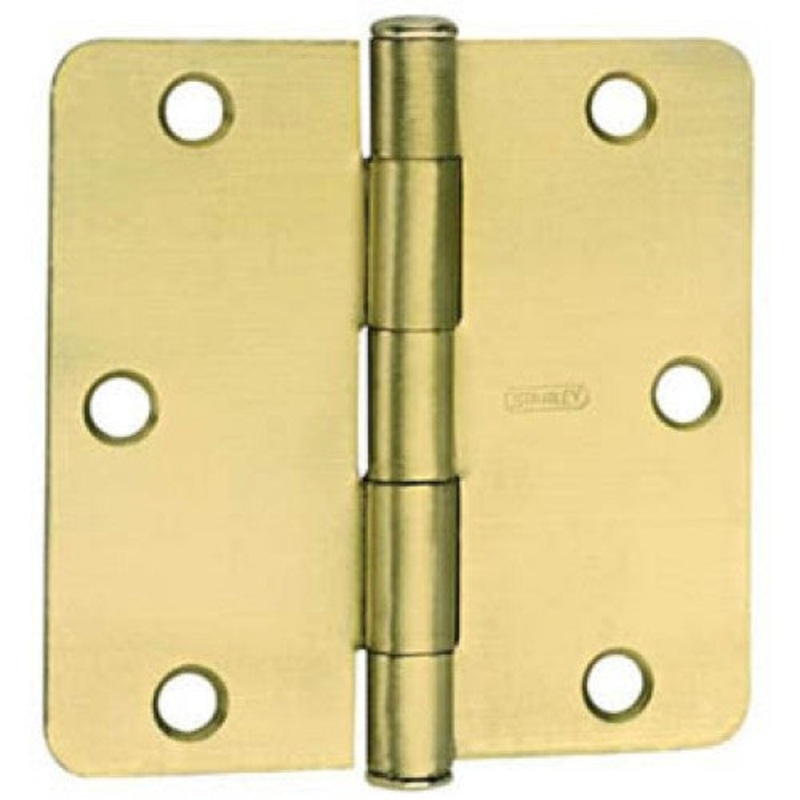 08-3575 – HINGE 3-1/2 X 3-1/2 INCH STEEL 5/8 INCH RADIUS CORNER (2 pcs/pkg)