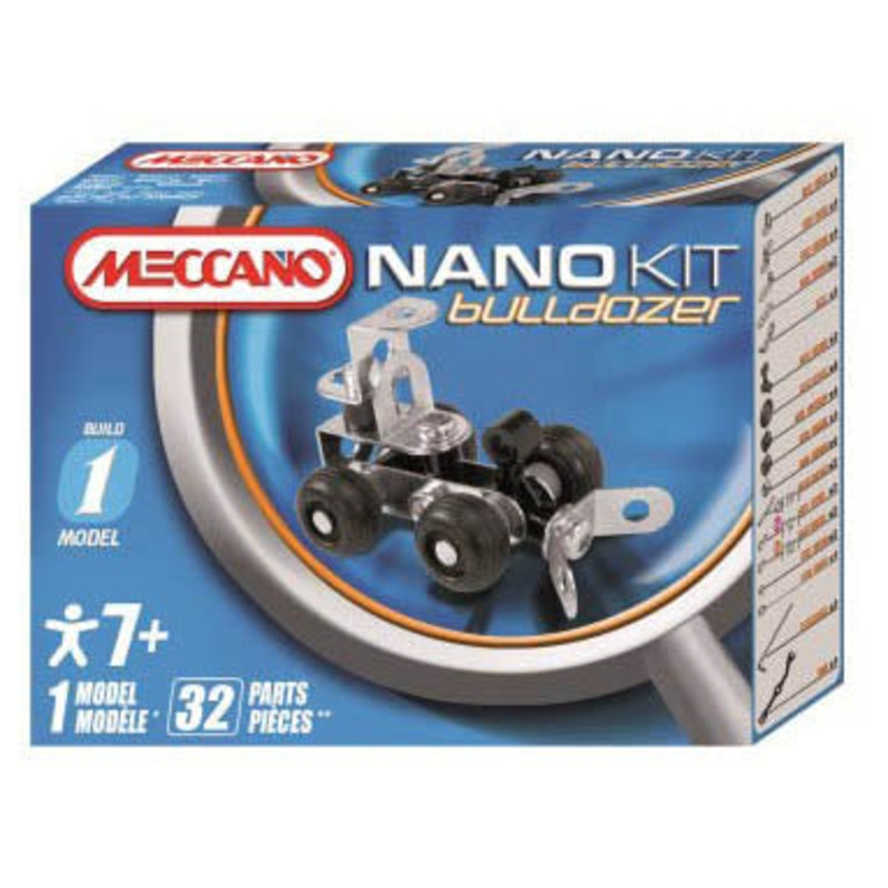 830490E – MECCANO NANO KITS-BULLDOZER 1 MODEL 32 PARTS