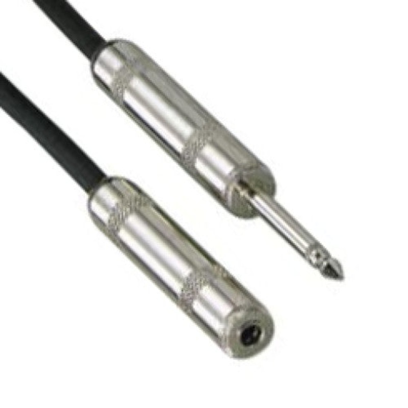 AV14/4M-15 – AUDIO CABLE 6.3MON PL-JK 15FT PL PLASTIC