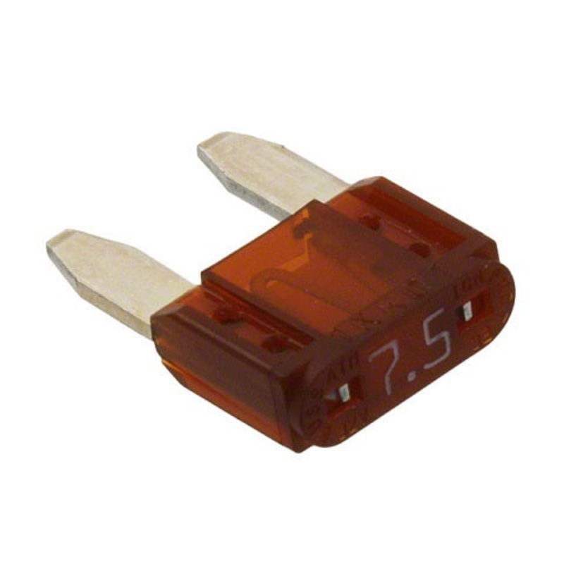 BK/ATM-7-1/2 – FUSE AUTO FB 7.5A 32V BROWN MINI BLADE (5 pcs/pkg)