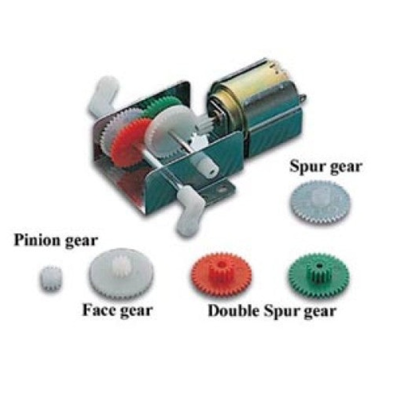 CKG-130 – GEARBOX FOR WOODEN KITS 2 IN 1 3V MOTOR