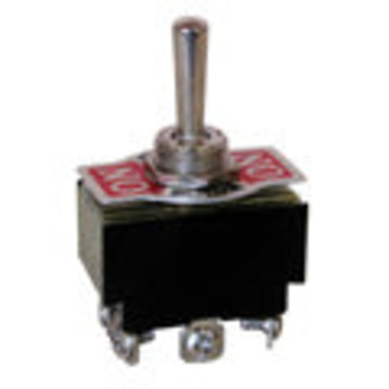 KN3-C-203A – TOGGLE SWITCH 2P2T 15A ON-OFF-ON 125VAC TH SCR 12MM HOLE
