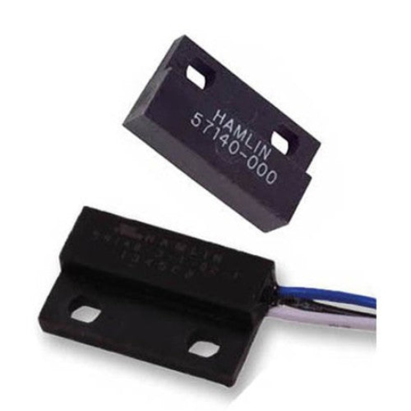 SQC-337 – MAGNETIC SWITCH NO/NC W/WIRE BLACK  250MA/175V 14X23MM