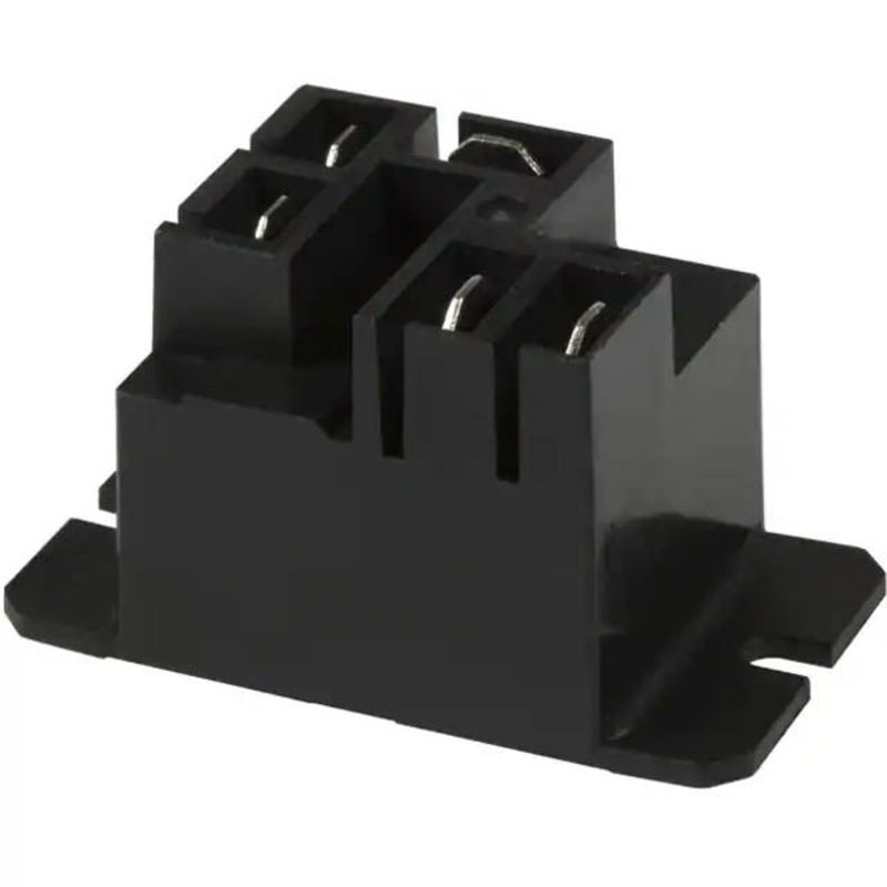 T9AP5D52-24 – RELAY DC 24V 1P2T 20A 5P QT PANEL MOUNT FLANGE 20A/250VAC NO