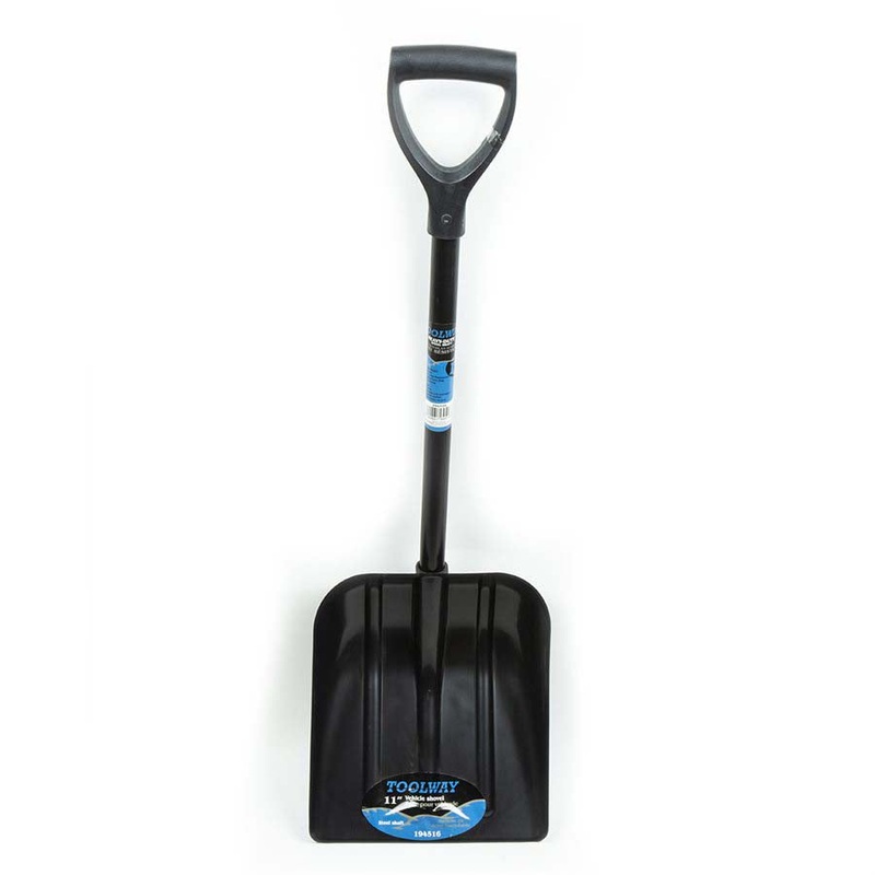 194516 – SNOW SHOVEL 11IN POLY BLADE FIBER GLASS D HANDLE