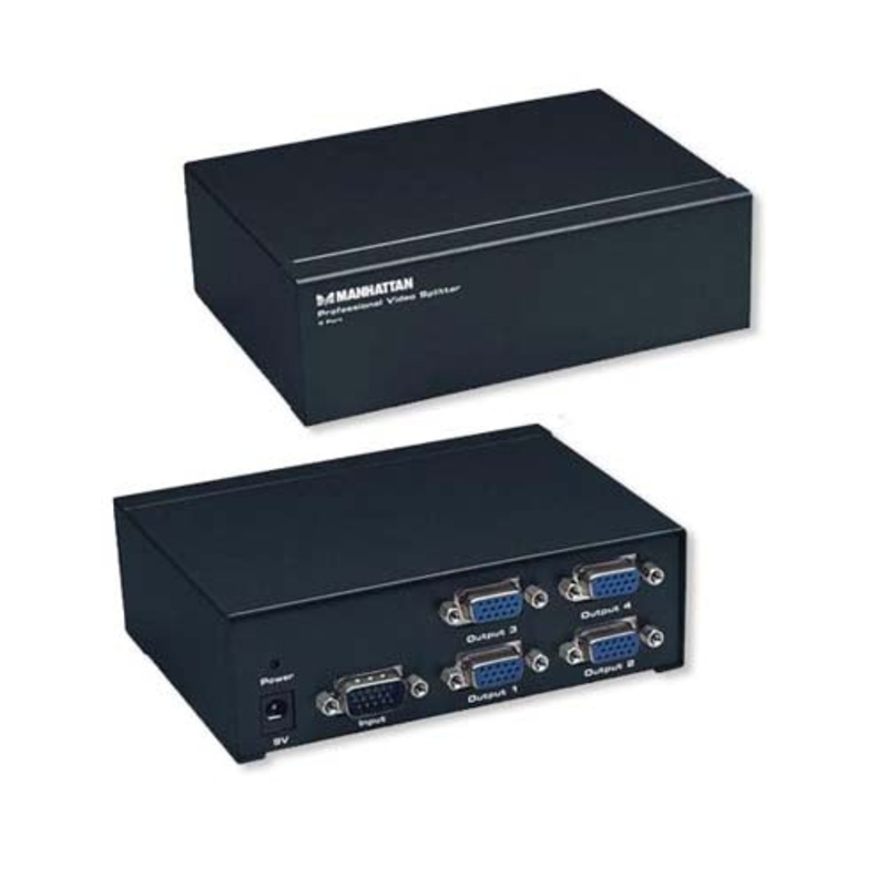 207348 – VGA SPLITTER 4PORT 1920 X 1680 RESOLUTION