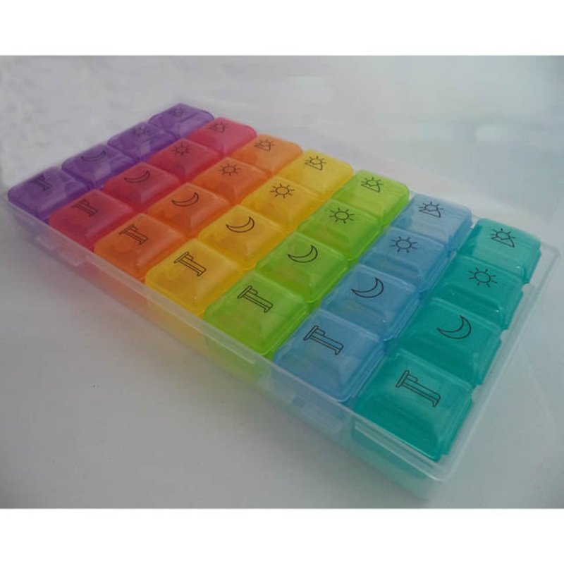 74233 – PILL ORGANIZER WEEKLY REMOVABLE
