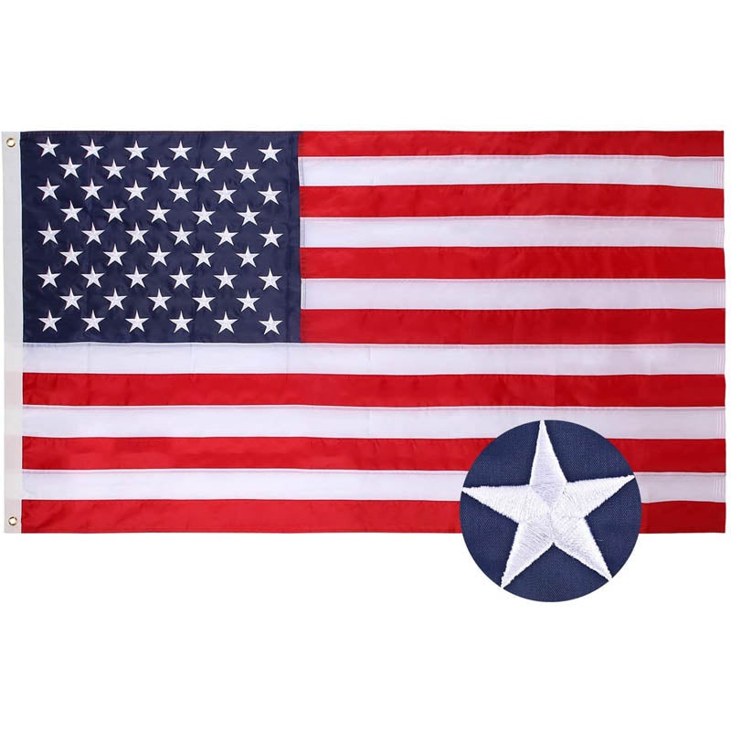 09900R – USA SOUVENIR FLAG 3X5FT EMBROIDERED