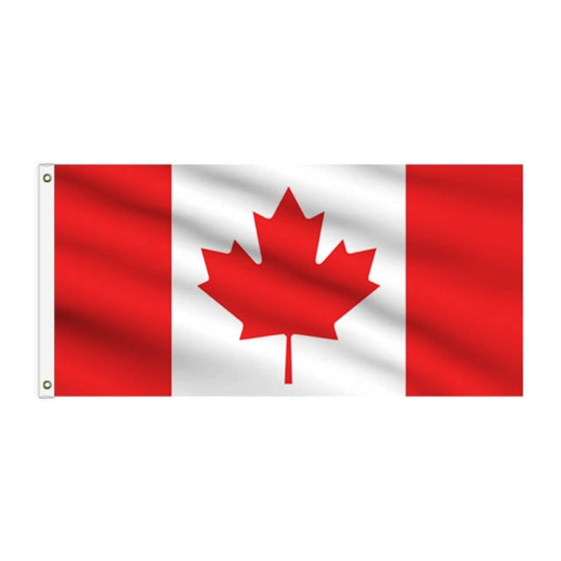 15482 – CANADA SOUVENIR FLAG 2X3FT PRINTED