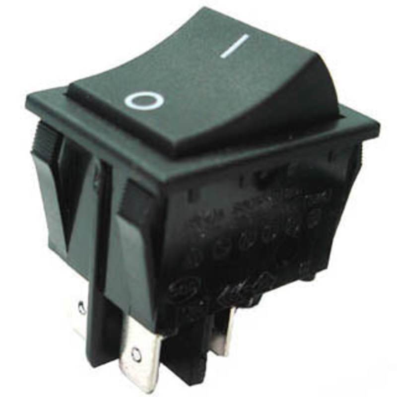 CA22J72207PQ – ROCKER SWITCH 2P1T 15A ON-OFF 125VAC QT 22X30MM BLK