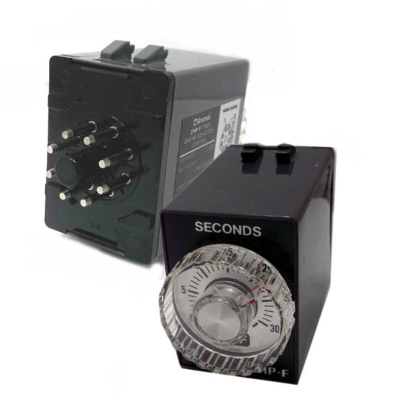CHP-NF-30S-AC120V – TIMER AC 120V OFF-DELAY 0.5-30S 1P2T 8P RND 3A/250VAC