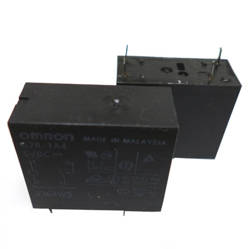 G2R-1A4-DC5 – RELAY DC 5V 1P1T 10A 4P PCMT 10A/120VAC/240VAC