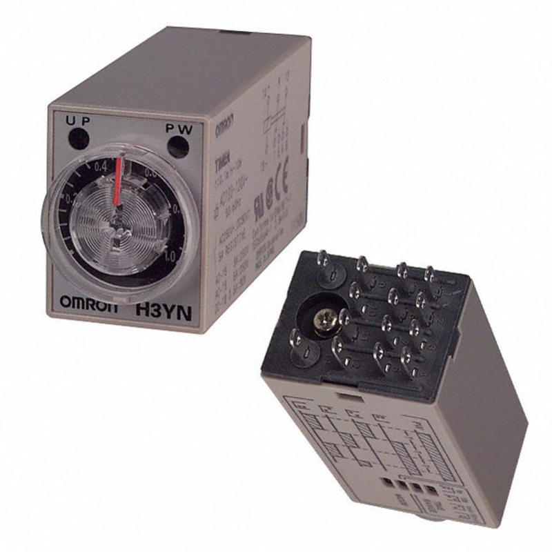 H3YN-4-DC100-110 – TIMER DC 100-110V PROG 1S-10MIN 4P2T 14P SKT 3A/250VAC