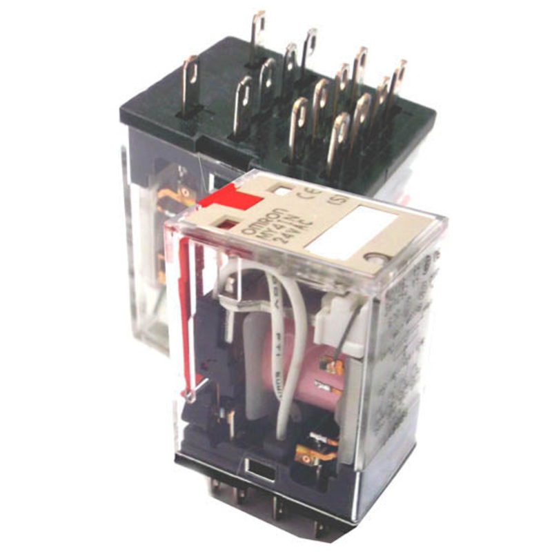 MY4-AC24 – RELAY AC 24V 4P2T 5A 14P SOL/SKT 5A/250VAC/30VDC