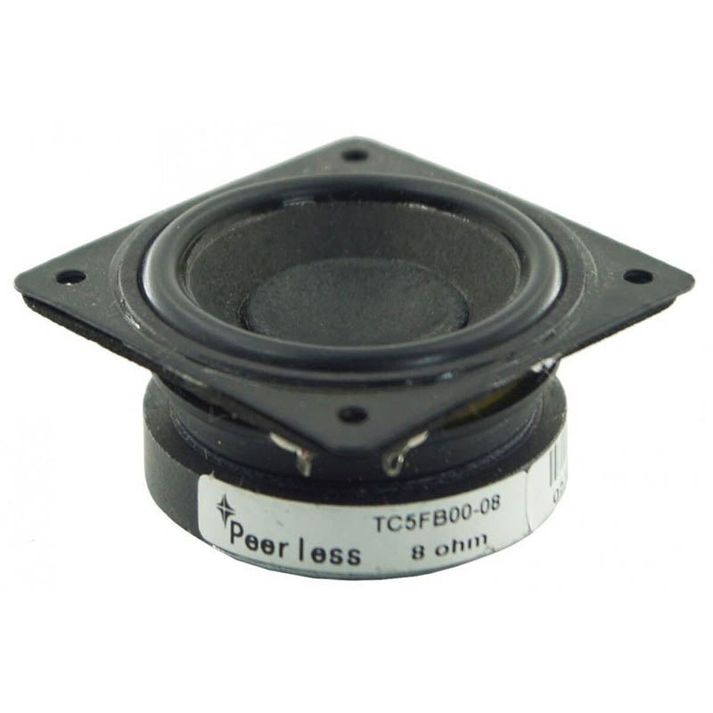TC5FB00-08 – SPEAKER SQR 8R 5W 1.75IN 79.1DB 250-20KHZ TOP ROUND SQR FRAME