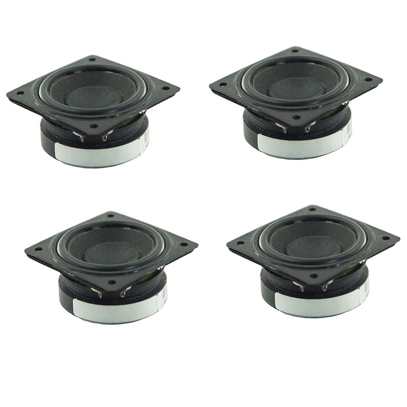 TC5FB00-08 – SPEAKER SQR 8R 5W 1.75IN 79.1DB 250-20KHZ TOP ROUND SQR FRAME (4 pcs/pkg)