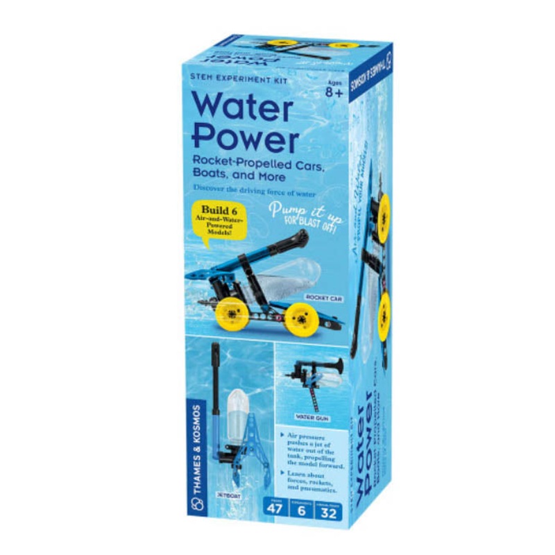 550048 – WATER POWER ROCKET PROPELLED BUILD 6 MODELS