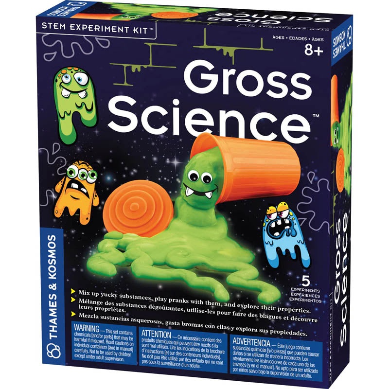 551106 – GROSS SCIENCE-STEM EXPERIMENT KIT 3 TYPES OF SLIME
