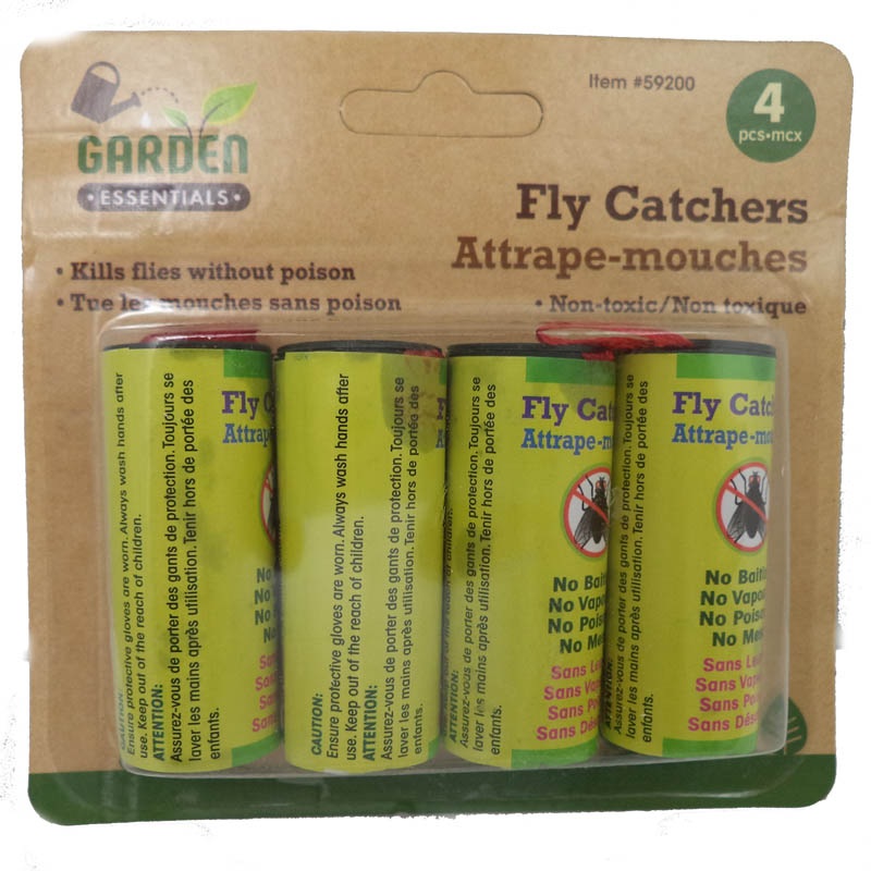 59200 – FLY CATCHER RIBBONS 4 PCS PACK  NON-TOXIC (4 pcs/pkg)