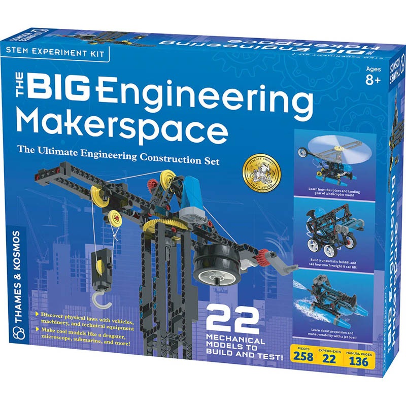 628154 – THE BIG ENGINEERING MAKERSPACE STEM EXPERIMENT KIT