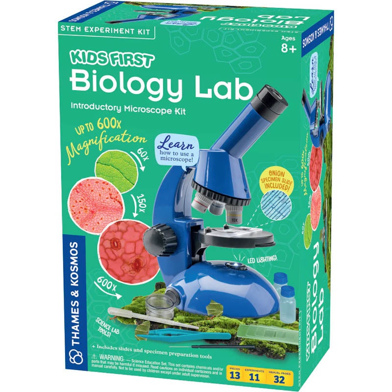 635214 – KIDS FIRST BIOLOGY LAB INTRODUCTORY MICOROSCOPE KIT